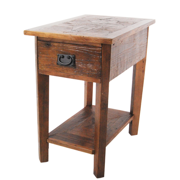 Alaterre Furniture Revive - Reclaimed Chairside Table, Natural ARVA1320